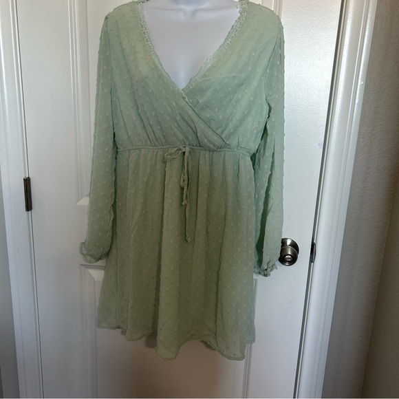 No Comment Dresses & Skirts - No Comment NY LA Women’s Large Green Dress